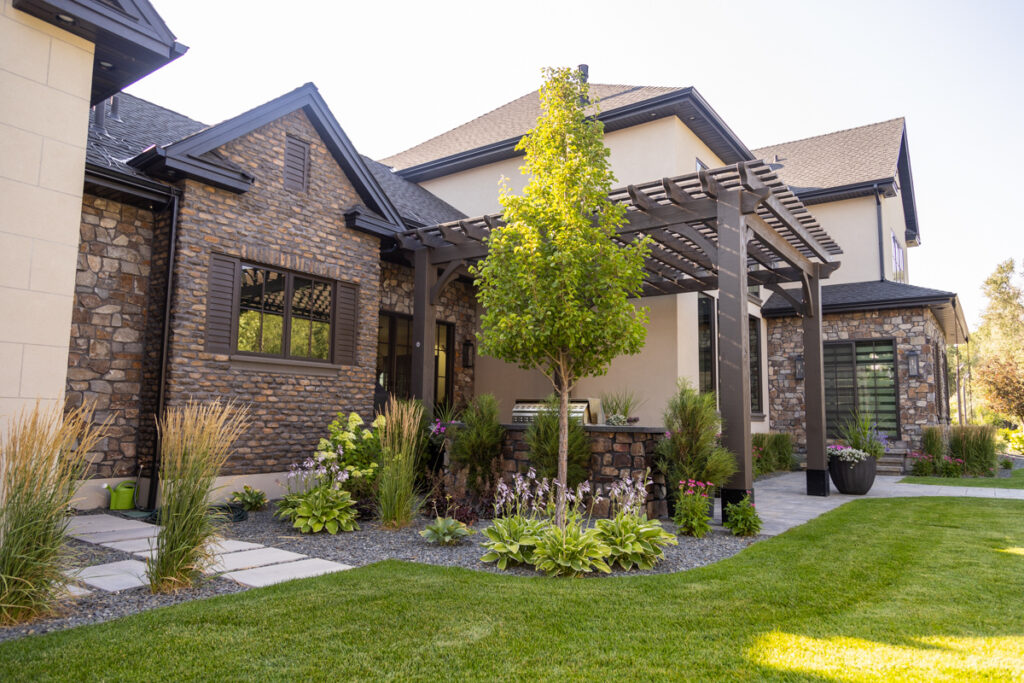 Planting Too Close to House